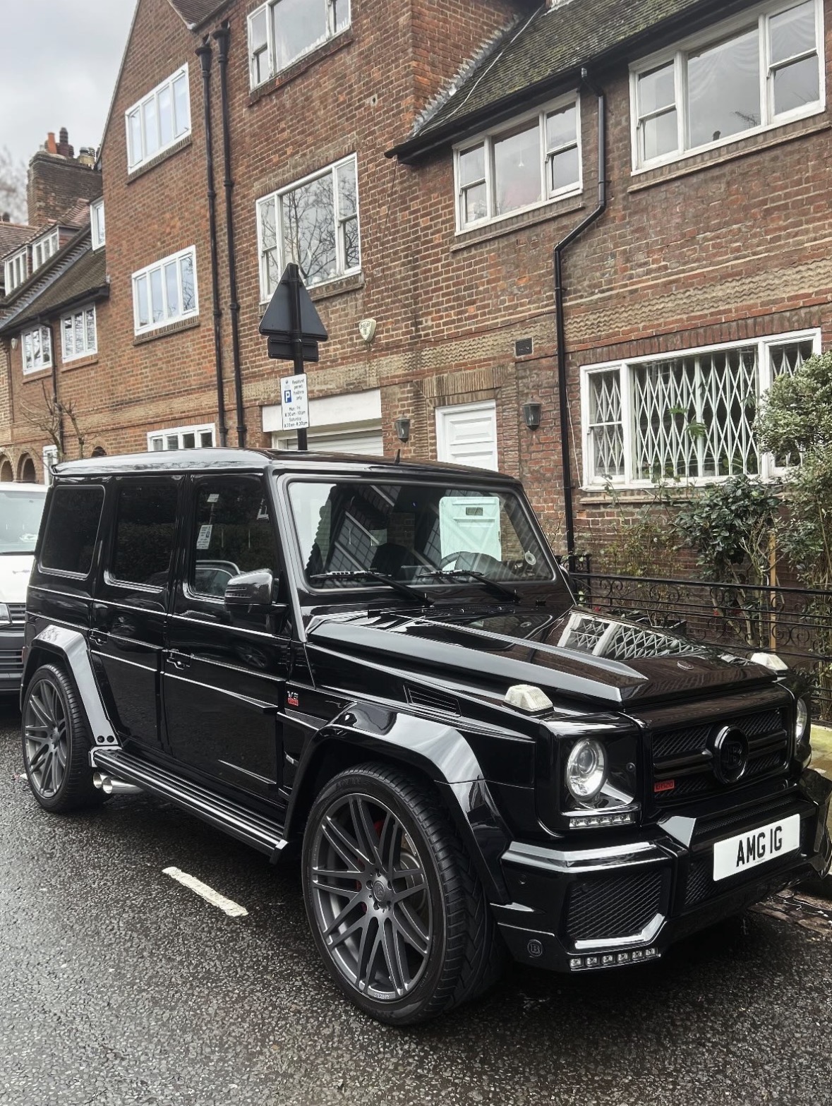 Brabus Mercedes-AMG G-Wagon in London